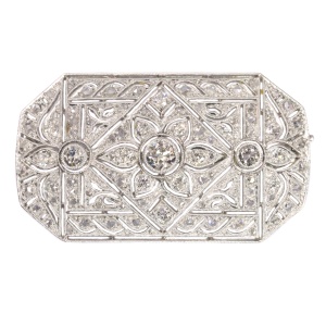 Vintage Visions: The Timeless Charm of an Art Deco Brooch